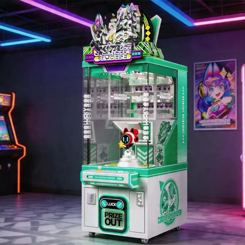 Arcade Game Cabinet - Kids Coin‑Operated Doll Catcher Arcade Cabinet