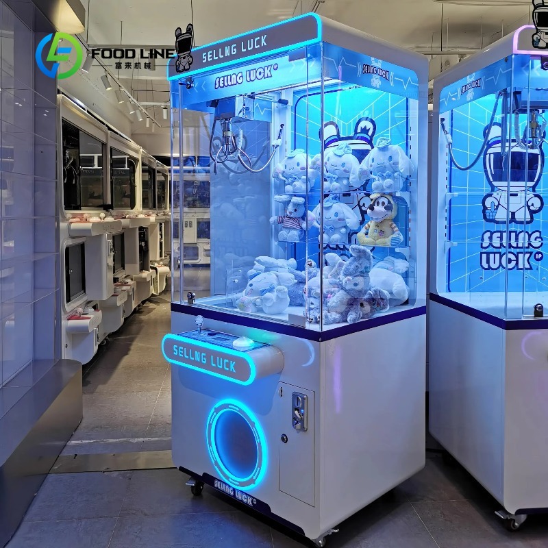 Arcade Game Vending Machine - Custom Coin Operated Metal Crane Claw