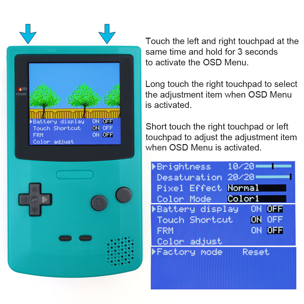 Rechargeable 2.8' IPS Screen L - Lcd Screen Arcade 评论和价格