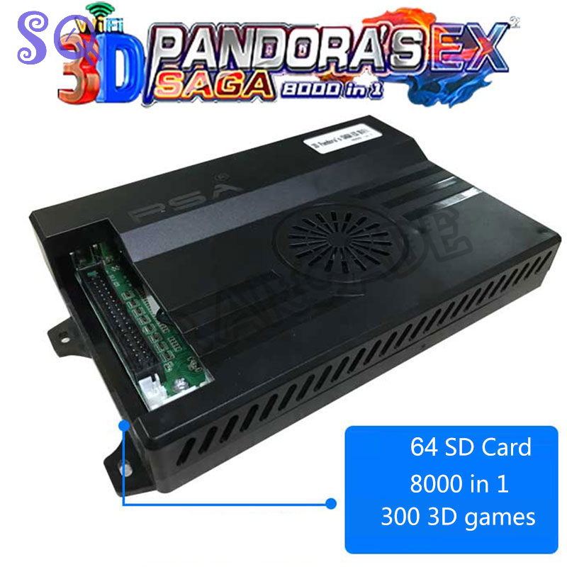 Arcade Pandora Saga Box EX2 80 - Arcade Game Cabinet 评论和价格