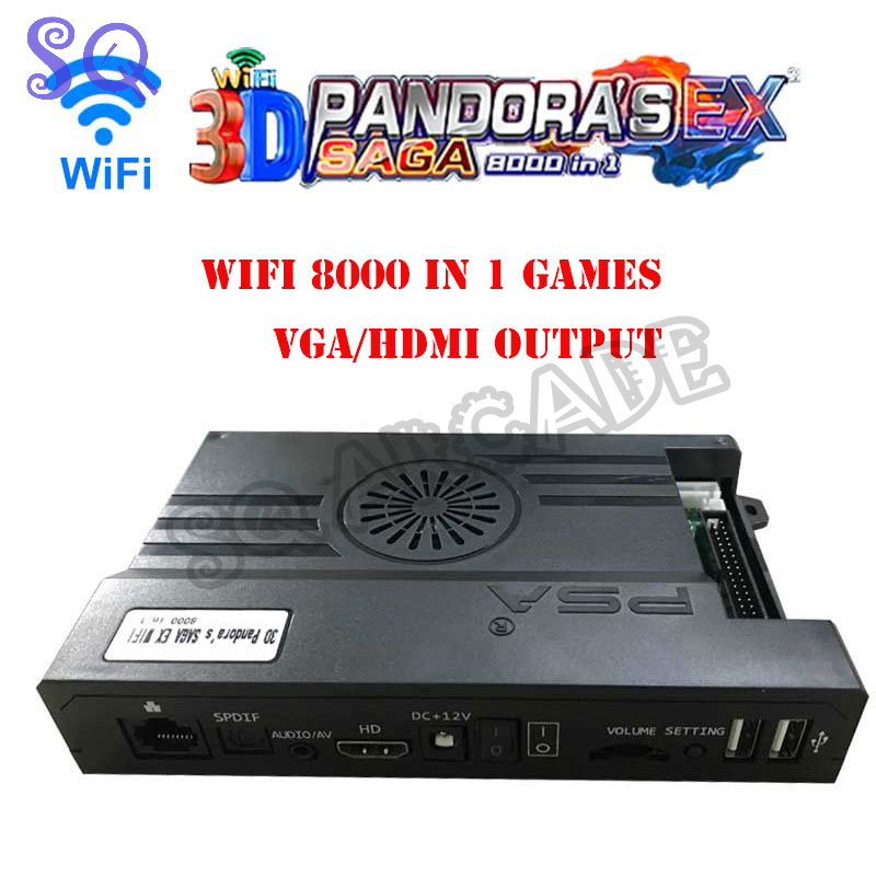 Arcade Pandora Saga Box EX2 80 - Arcade Game Cabinet 评论和价格