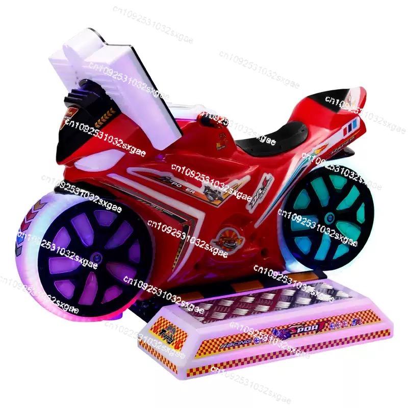 Kids Play Motor Bike Amusement - Coin Operated Kiddie Ride 评论和价格
