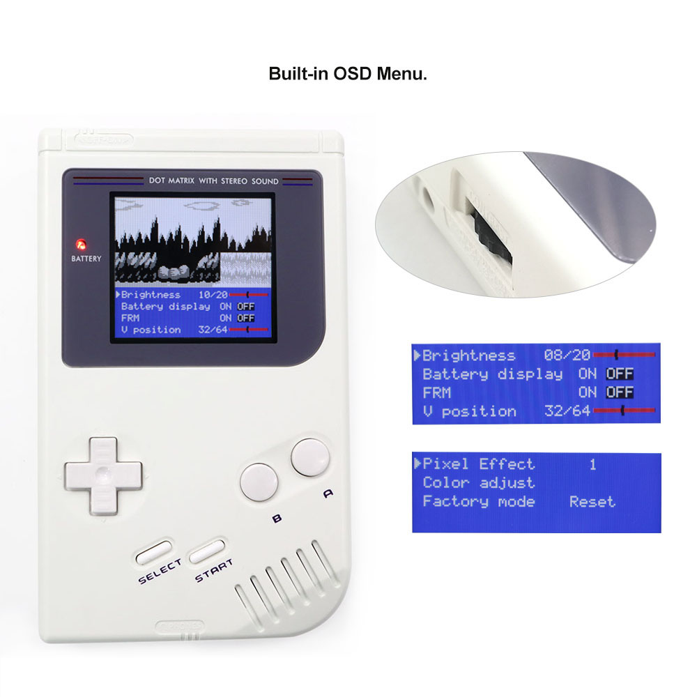 36 Colors Changing Mode RIPS S - Lcd Screen Arcade 评论和价格