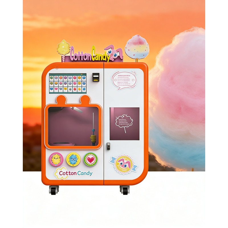 Fully Automatic Cotton Candy V - Candy Vending Machine 评论和价格