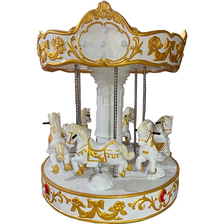 2026 Fairy Tale Style Carousel - Coin Operated Kiddie Ride 评论和价格