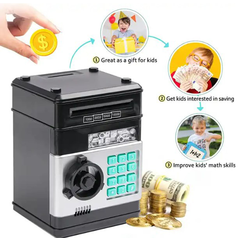 Creative Piggy Bank Automatic  - Coin Operated Kiddie Ride 评论和价格